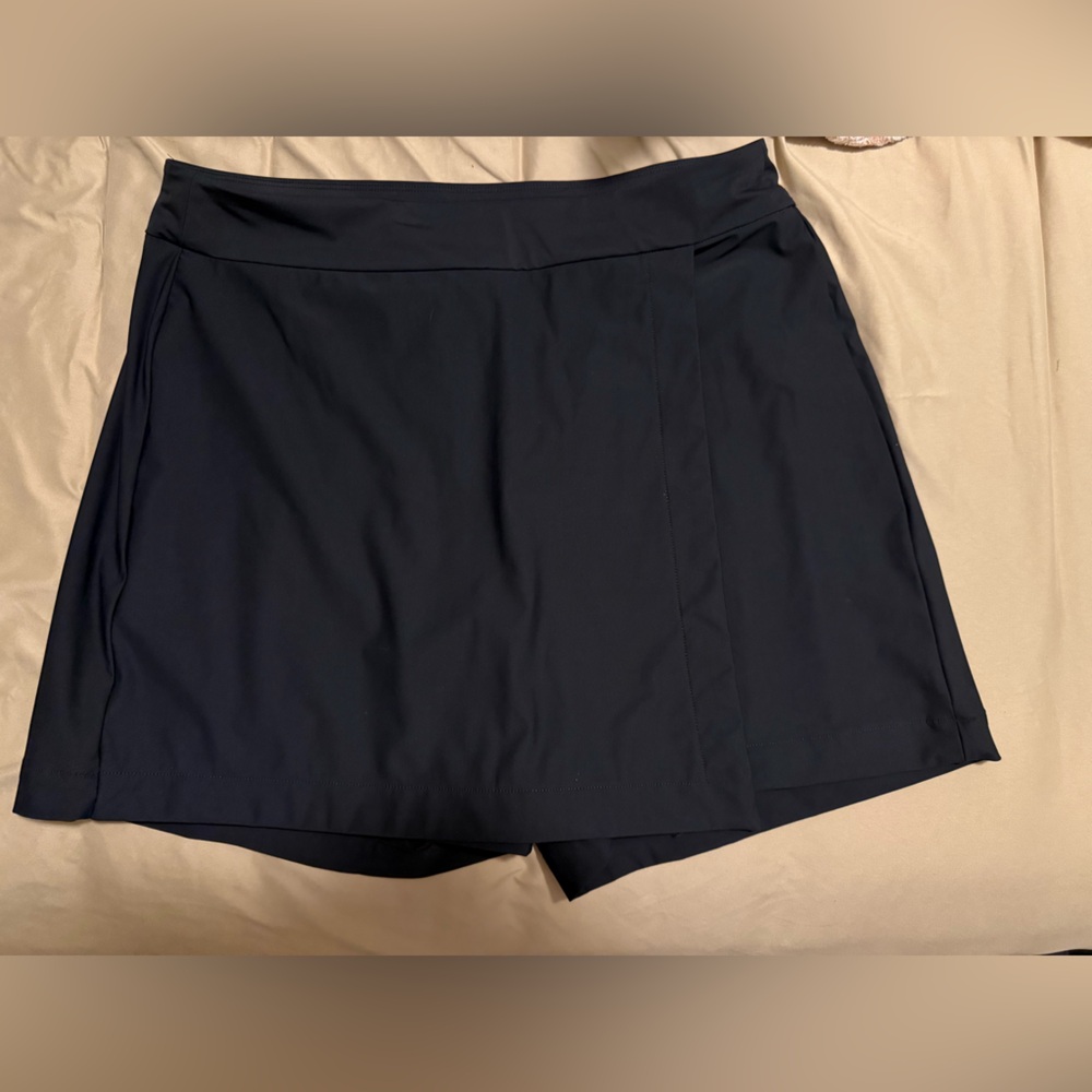 SPANX Classic Black Golf/Tennis Skort